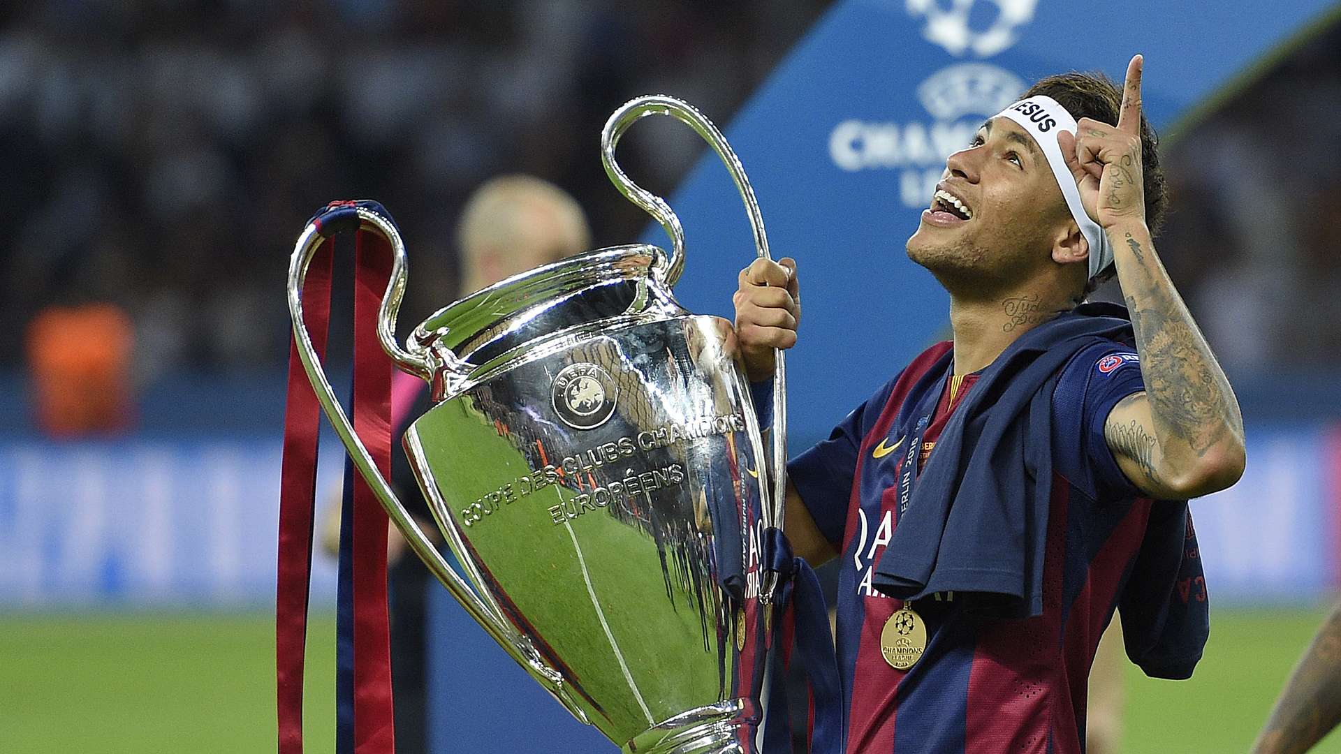 Neymar Champions League FC barcelona